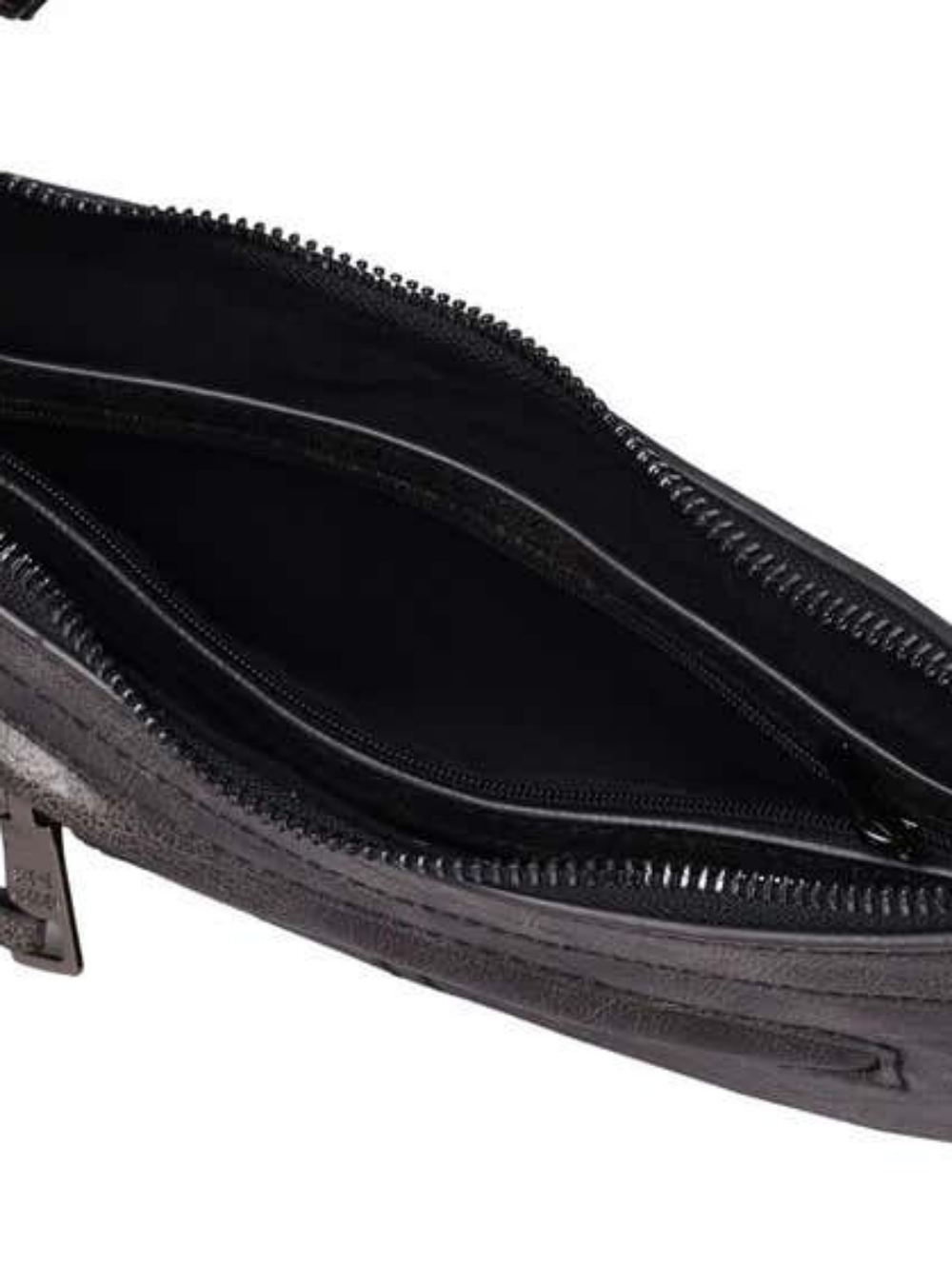 Steve Madden Black Curved Shoulder Bag - Picture 5 of 6